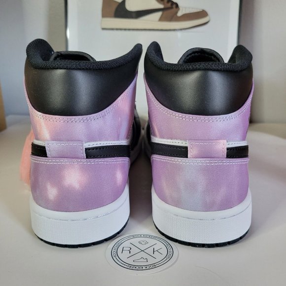 Nike Air Jordan 1 Mid SE Zen Master Black White - Picture 3 of 4